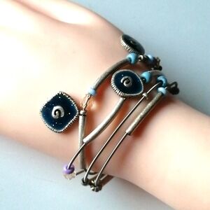 5/$35🎁Avon 2008 Stackable Stretch Bracelets Set of 4